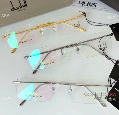 2018 Replica Dunhill Rimless Titanium Eyeglasses